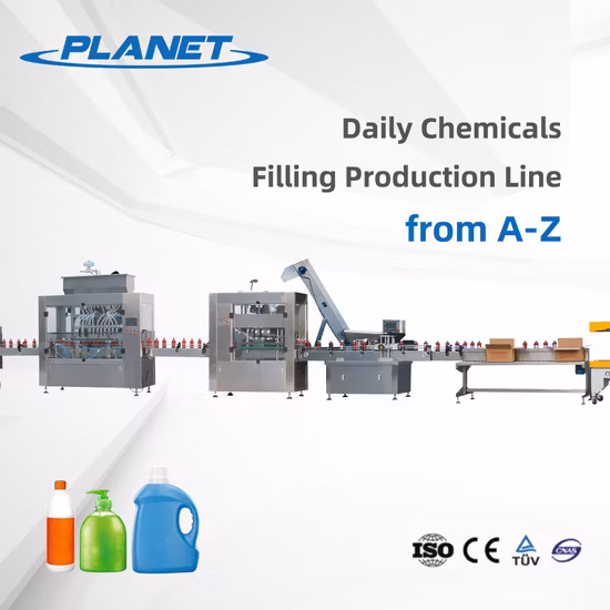 Shampoo Laundry Detergent Liquid Soap Pet Bottle Filling Machine