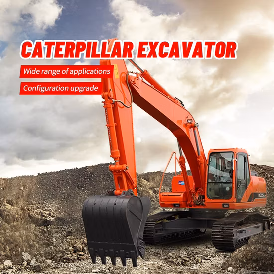 Gebrauchter Hitachi, Komatsu, Caterpillar, Hyundai, Kato, Tadano, Kobelco, Sumitomo, Sany, Hyundai Bagger Doosan Gebrauchter hydraulischer Raupenbagger
