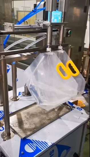 Automatische Doypack Stand-up-Auslaufbeutel-Flüssigwaschmittel-Füll- und Versiegelungsverpackungsmaschine